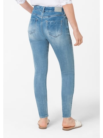 Timezone Spijkerbroek "Aleena" - slim fit - lichtblauw