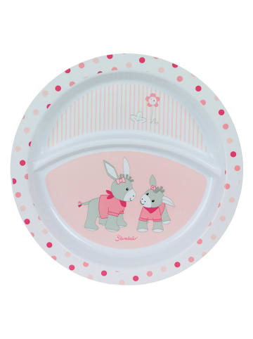 Sterntaler® 5tlg. Kindergeschirr-Set "Emmi" in Weiß/ Rosa