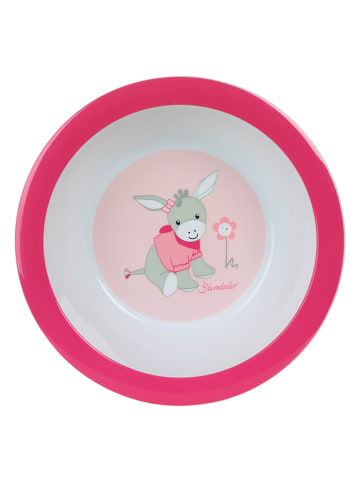 Sterntaler® 5tlg. Kindergeschirr-Set "Emmi" in Weiß/ Rosa