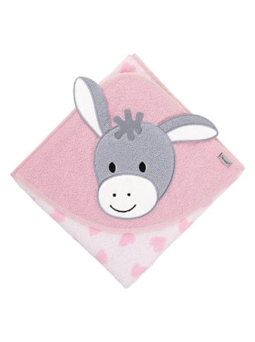 Sterntaler Kapuzenbadetuch "Emmi" in Rosa