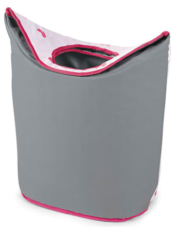 Sterntaler® Aufbewahrungskorb "Emmi" in Rosa/ Grau- (B)58 x (H)71 x (T)29 cm