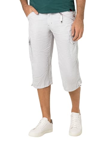 Timezone Cargocaprihose in Weiß