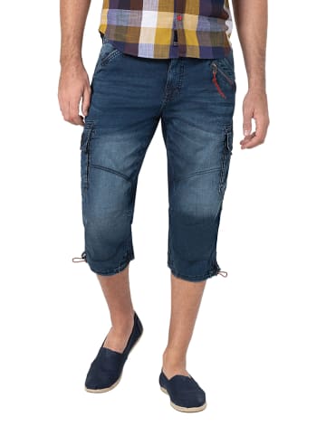 Timezone Jeans-Caprihose in Dunkelblau