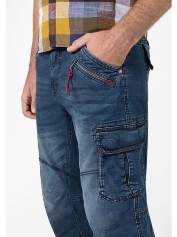 Timezone Jeans-Caprihose in Dunkelblau