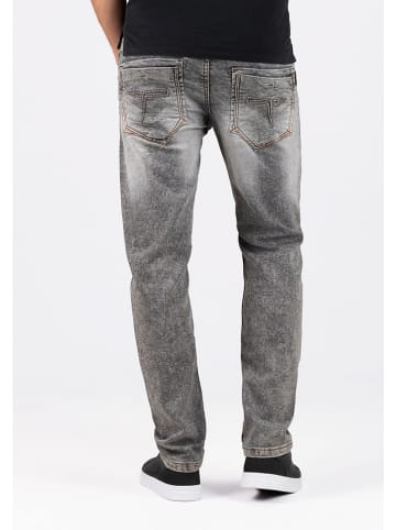Timezone Spijkerbroek "Gerrittz" - regular fit - grijs