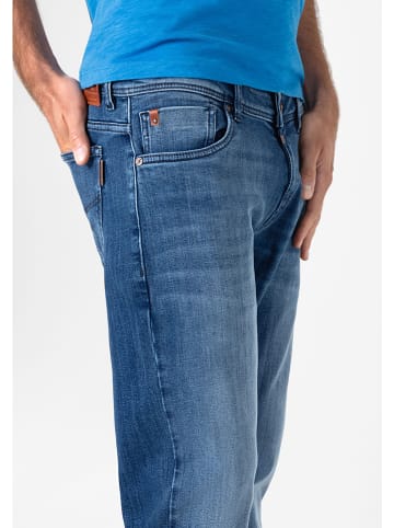 Timezone Spijkerbroek "EduardoTZ" - slim fit - blauw