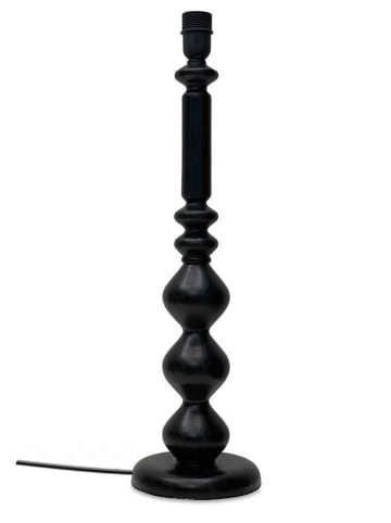 Deco Lorrie Lampa stołowa "Tribu" w kolorze czarnym - wys. 56 x Ø 16,5 cm