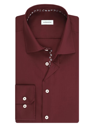 Seidensticker Koszula - Slim fit - w kolorze bordowym