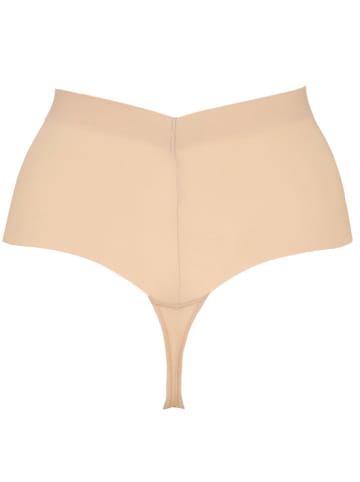 MAIDENFORM Stringi modelujące (2 pary) w kolorze beżowym