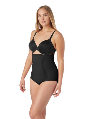 MAIDENFORM Pełne figi modelujące w kolorze czarnym