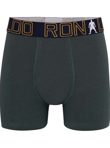 CR7 3er-Set: Boxershorts in Dunkelblau/ Khaki
