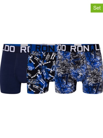 CR7 3er-Set: Boxershorts in Dunkelblau