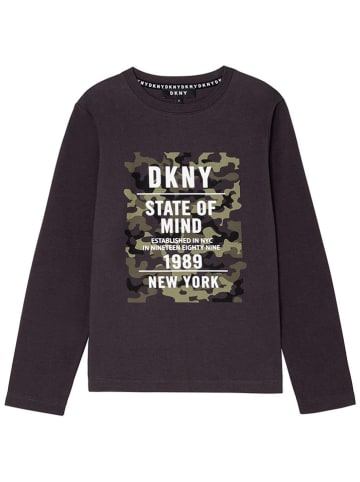 DKNY Koszulka w kolorze antracytowym