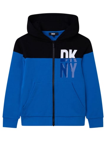 DKNY Sweatvest blauw/zwart
