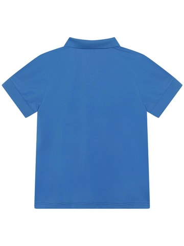 DKNY Koszulka polo w kolorze niebiesko-czarnym