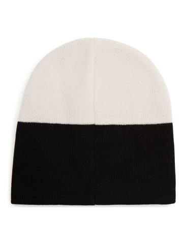 DKNY Mütze in Creme/ Schwarz