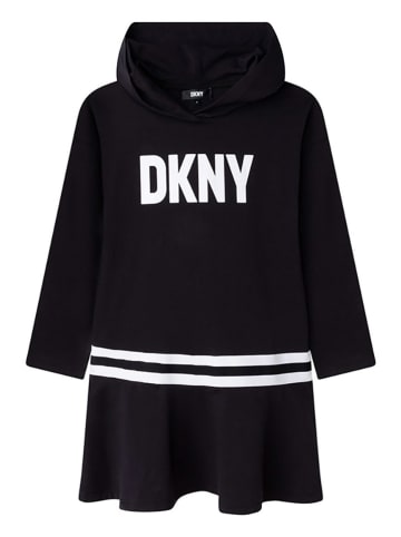 DKNY Sukienka dresowa w kolorze czarnym