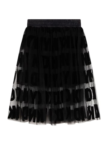 DKNY Tiulowa spódnica w kolorze czarnym