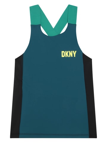 DKNY Top w kolorze morskim