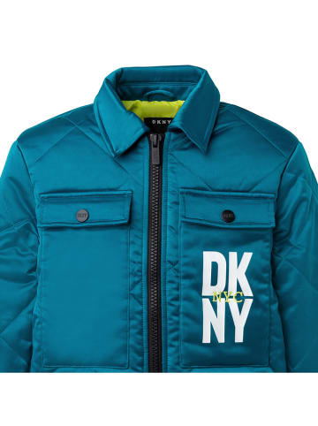 DKNY Parka w kolorze niebieskim