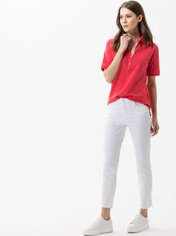 BRAX Poloshirt "Cleo" rood