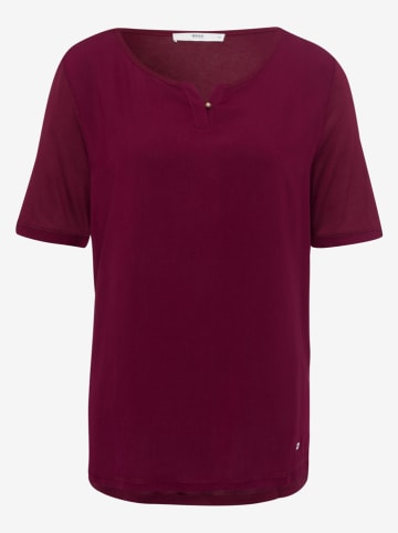 BRAX Shirt "Calla" bordeaux