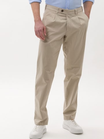 BRAX Spodnie chino"Luis" w kolorze beżowym