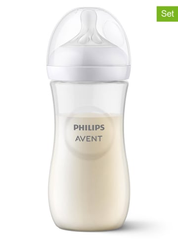 Philips Avent 2-delige set: babyflessen: "Natural Response" - 330 ml
