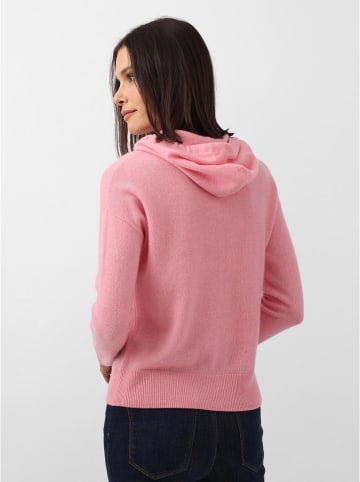 Zwillingsherz Kaszmirowy sweter w kolorze różowym