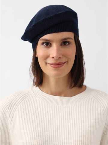 Zwillingsherz Kasjmieren baret donkerblauw