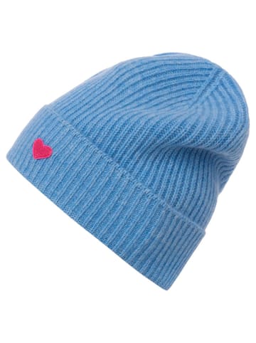 Zwillingsherz Kasjmieren beanie lichtblauw
