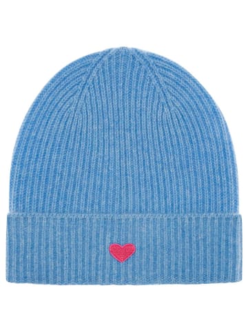 Zwillingsherz Kasjmieren beanie lichtblauw