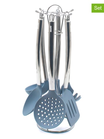 Bisetti 6tlg. Küchenhelfer-Set "Pierre Gourmet" in Blau
