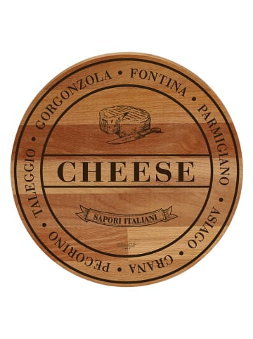 Bisetti Snijplank "Cheese" naturel - Ø 30 cm