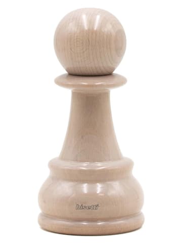 Bisetti Gewürzmühle "Pawn" in Beige - (H)16,5 cm