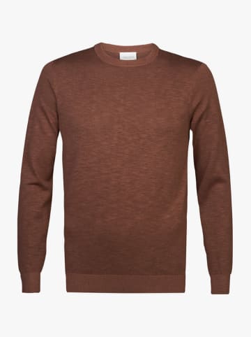 PROFUOMO Pullover in Hellbraun