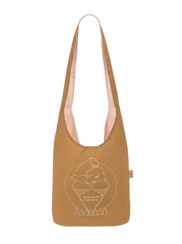 Lässig Shopper in Hellbraun - (L)44 x (B)15 x (H)96 cm