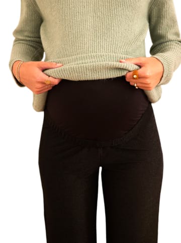 vertbaudet Spodnie ciążowe w kolorze brązowym