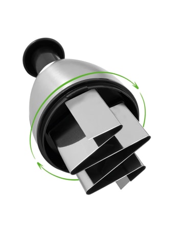 Sauter Rozdrabniacz w kolorze srebrno-czarnym do warzyw - wys. 22,5 cm