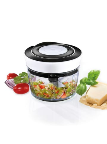 Sauter Rozdrabniacz w kolorze biało-czarnym do warzyw - 350 ml