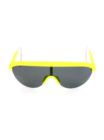 Polaroid Męskie okulary przeciwsłoneczne w kolorze żółto-szarym