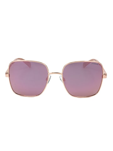 Polaroid Damen-Sonnenbrille in Gold/ Rosa-Lila