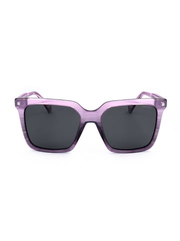 Polaroid Damskie okulary przeciwsłoneczne w kolorze fioletowo-czarnym