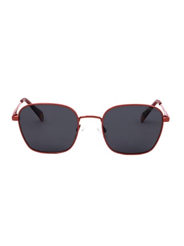 Polaroid Unisex-Sonnenbrille in Rot/ Schwarz