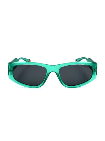 Polaroid Unisekszonnebril groen/zwart