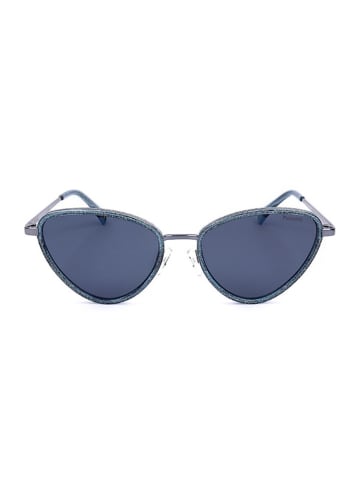 Polaroid Damskie okulary przeciwsłoneczne w kolorze niebieskim