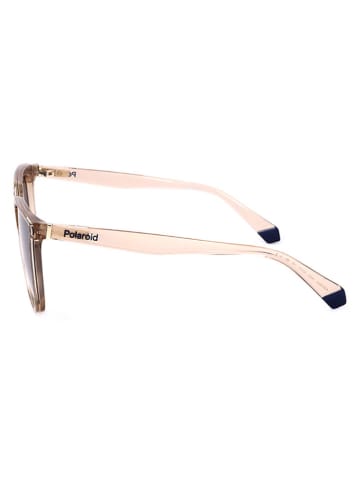 Polaroid Damskie okulary przeciwsłoneczne w kolorze beżowo-czarnym