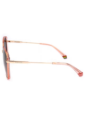 Polaroid Damen-Sonnenbrille in Roségold/ Rosa