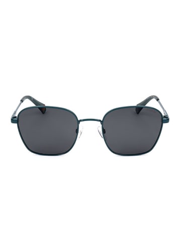 Polaroid Okulary przeciwsłoneczne unisex w kolorze morsko-szarym