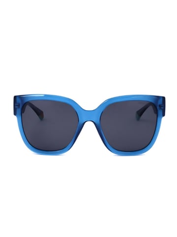 Polaroid Damen-Sonnenbrille in Blau/ Schwarz
